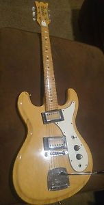 1970s Vintage Univox Hi Flier Phase 3 Humbuckers Tremolo