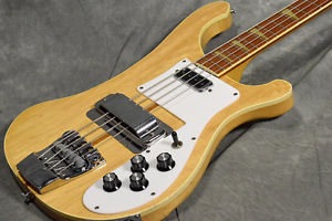 1974 Rickenbacker 4001 Mapleglo Electric Bass Free Shipping Vintage