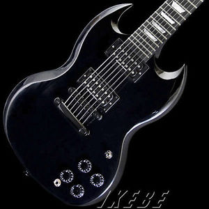 Gibson SG Dark 7 Ebony New    w/ Hard case