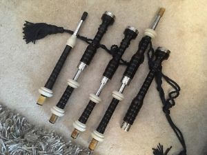 Bagpipes Half Silver