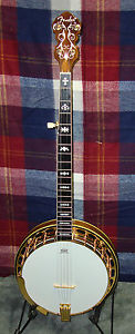 Fender "Concertone" 5 String Banjo FB-59  GOLD PLATED AWESOME 2008