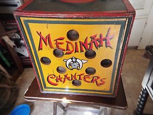 RARE 1885 ''MEDINAH CHANTERS''  ORGAN GRINDER  NICE, WORKS