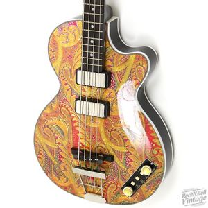 Hofner Gold Label 500/2 Club Bass Paisley