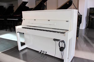 FEURICH Klavier, Modell 115-Premiere, weiß poliert, NEU, Silent