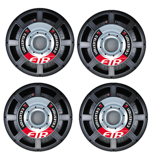 X4 PACK CELESTION FTR15-4080FD 1000w 15" SUB WOOFER