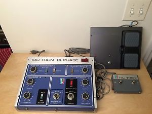 Musitronics Mu-Tron Bi-Phase w orig footswitch & Lingenberg Sound exp pedal