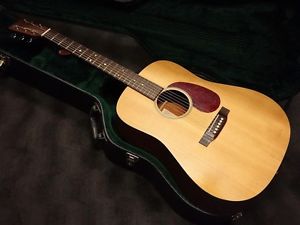 Martin DM Natural w/hard case Free shipping Guiter Bass From JAPAN #X935