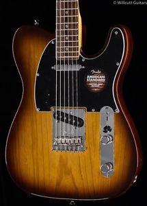 Fender LTD American Standard Telecaster Figured Neck Cognac Burst (675)