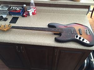 Lefty Left Handed Fender Japan Fretless Jazz Bass