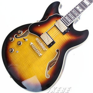 Ibanez ARTSTAR AS153L-AYS New    w/ Hard case