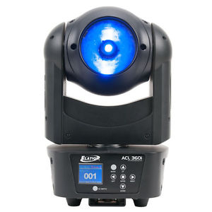 Elation ACL360I ACL-360I 60W RGBW LED Single Beam Moving Head Light DMX