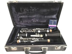 Selmer Series 10G Bb Wooden Clarinet With Box Of Vandoren Reeds Excellent Cond