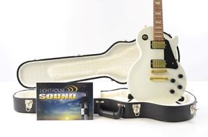 2016 Gibson Les Paul Studio Electric Guitar - Alpine White  w/ Gibson Case