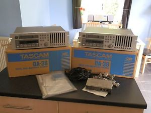 Tascam  2x DA38 Digital Multitrack Recorders + MMC38 Interface all Boxed