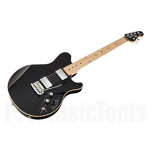 Music Man USA Reflex HH Trem BK Guitar Black MN MH *NEW (NOS)* final stock! axis
