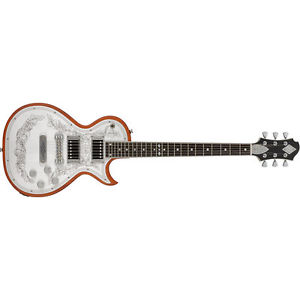 Zemaitis Casimere C24MF Simple Leaf Natural Metal Front *New* Guitar with Case