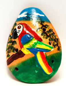 WHOLESALE LOT 500   OCARINAS STANDART SIZE HANDMADE & HANDPAINTED FROM PERU