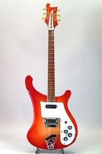 Rickenbacker 480 Fireglo Maple Body Used Electric Guitar Perfect Gift From JP