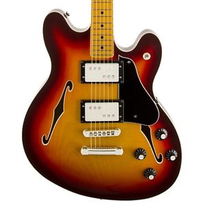 Fender Starcaster Semi-Hollow Electric Guitar - Aged Cherry Burst
