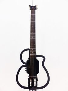 ARIA AS-101S Sinsonido See-through Black w/soft case Free shipping Guiter #Q339