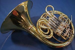 Gebr. Alexander Mainz Model 103 Screw Bell Double French Horn w/Case, Mouthpiece