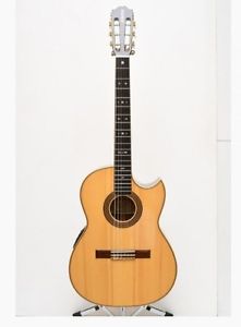 ASTURIAS Recording Rose Natural w/hard case F/S Guiter Bass From JAPAN #Q342