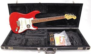 Fender American Standard Stratocaster Dakota Red RARE Channel Bound Neck w/ case
