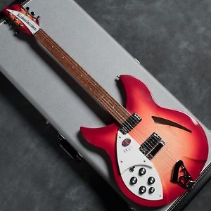 Free Shipping Used Rickenbacker 330 LH FG (Fireglo) Left hand Electric Guitar