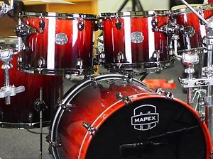Mapex Saturn IV Exotic Rosewood Burl - 5pce Shell Pack