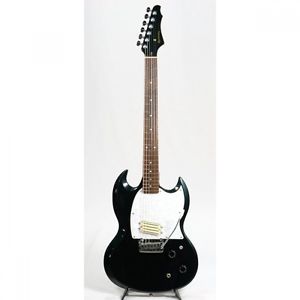 History ZSG-CFS German Black Mahogany Body Used Electric Guitar Gift From Japan