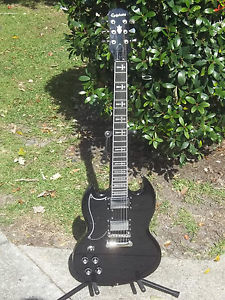 Epiphone Tony Iommi Signature SG Custom Left-Handed Guitar 2015~w/Flight Case!