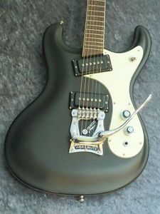 Mosrite Mark-I 1965 URUSHI Electric Guitar Matte Black Rare Free Shipping Japan