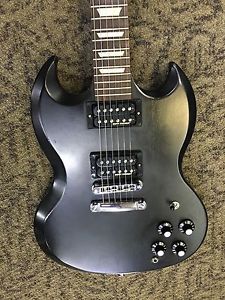 Gibson 2013 SG Tribute Dirty Fingers Pickups Satin Black