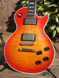 Gibson Les Paul Custom, 1994, AAA top, Ebony, Original Case