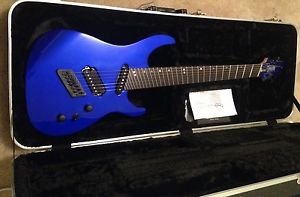 Ormsby 7 String Multi scale SX GTR Rally Blue 1st Run