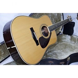 Yamaha L-10 Flat Top Natural 1979 Used Acoustic Guitar with Hard Case Japan F/S