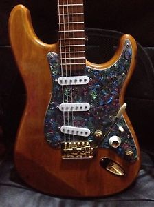 CUSTOM HIGH END STRAT STYLE GUITAR BAKED MAPLE NECK TONE RIDER PICKUPS