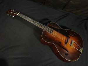 Martin Prewar 1933 R-18 Brown w/hard case F/S Guiter Bass From JAPAN #X723