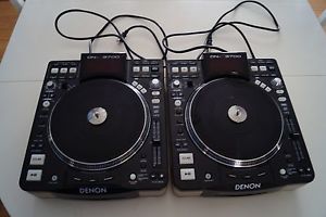 (2) Denon DN-S3700 CD Turntable Midi USB Media Turntable