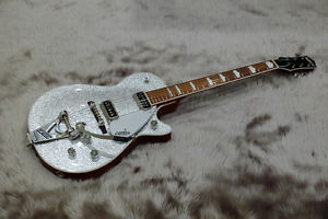 Free Shipping Used Gretsch G6129T/1957 Silver Sparkle Electric Guitar