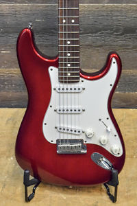 1996 Fender Stratocaster American Standard Candy Apple Red w/ Case - #N6112293