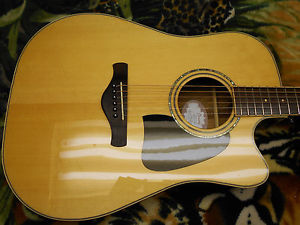 Ibanez AW535CE,Solid Sitka Top,3-peice back w/mosaic,Fishman P'up,New,RRP$1100-