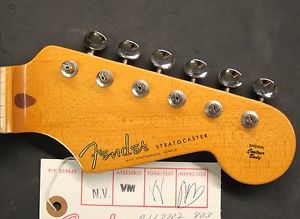 2005 Fender "Eric Johnson" Strat Maple NECK & TUNERS Vintage USA 50's RI Guitar