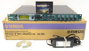 Yamaha Motif XS Rack Synthesizer Sound Module - In Box