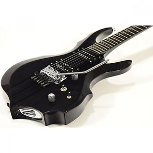 Edwards E-FR-130GT See Thru Black Used Electric Guitar with Soft Case JP F/S