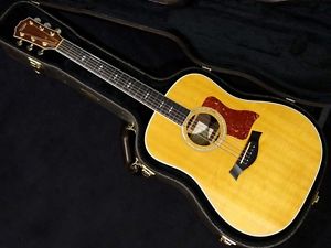 Taylor 810 Natural w/hard case Free shipping Guiter Bass From JAPAN #X699