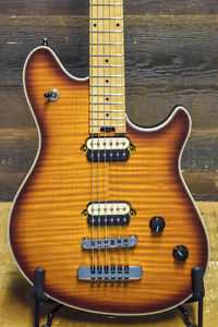 EVH Wolfgang Hardtail Tobacco Burst Electric Guitar with Case - #WGO2925A