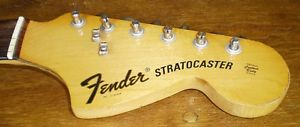 1971 Stratocaster NECK Aug 22 - Last of the 4 bolts