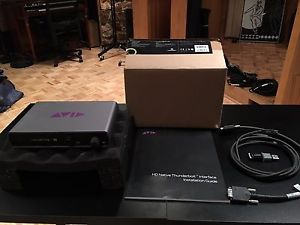 AVID HD Native Thunderbolt w/ Pro Tools HD 10/11 & iLok2