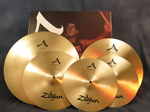 Zildjian A391 A 5 Piece Cymbal Box Set Pack 14" Hi Hats 16" & 18" Crash 21" Ride